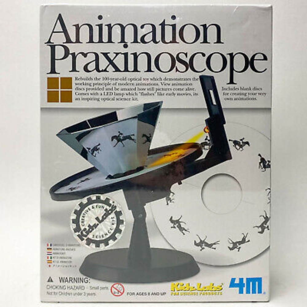 🆕🚫 SOLD Animation Praxinoscope Kidzlabs 4M